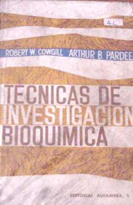 Tecnicas de investigacion bioquimica
