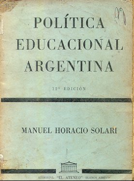 Politica educacional argentina