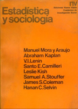 Estadistica y sociologia