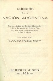 Cdigos de la nacion Argentina