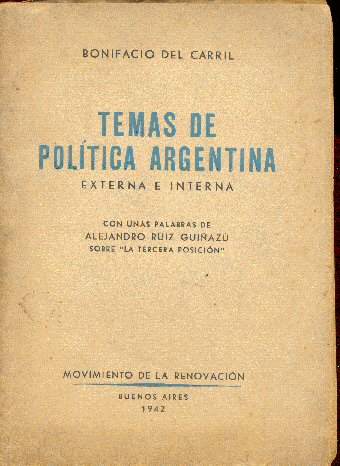 Temas de poltica argentina