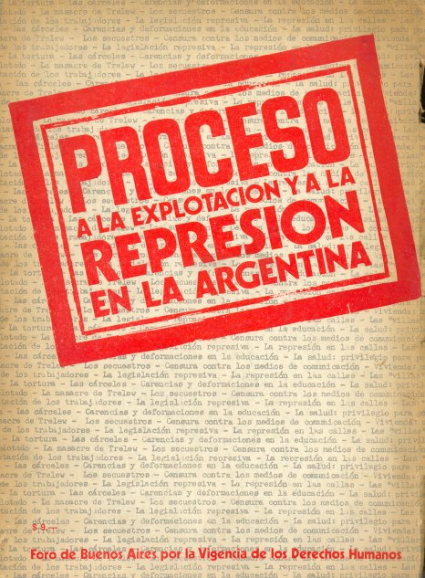 Proceso a la explotacin y a la represin en la Argentina
