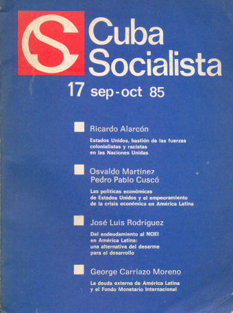 Revista bimestral - Cuba Socialista, N 4