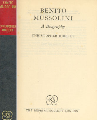 Biography Benito Mussolini