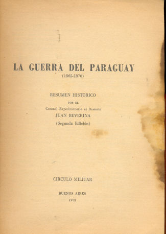 La guerra del Paraguay (1865-1870)