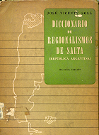Diccionario de regionalismos de Salta