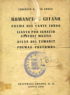 Romancero Gitano - Poema del cante jondo - Tomo 4