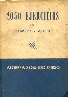 2050 Ejercicios de algebra