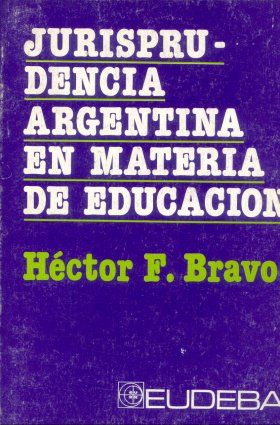 Jurisprudencia argentina en materia de educacion