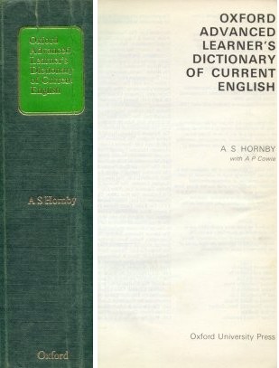 Oxford advanced learner"s diccionary of current english