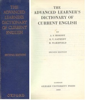 The advance learner"s dictionary of current english