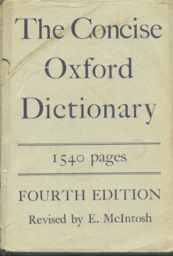 The concise oxford dictionary