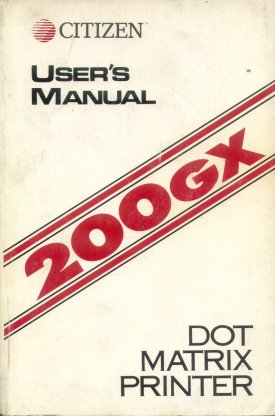 User Manual 200gx