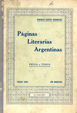 Paginas literarias argentinas