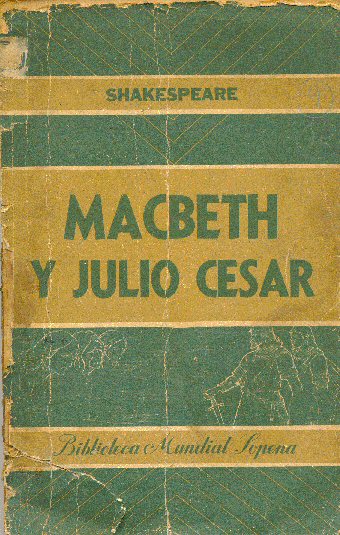 Macbeth y Julio Cesar