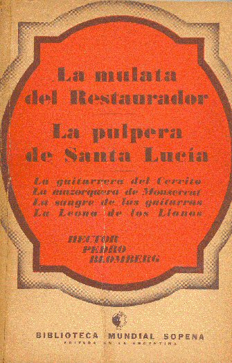 La mulata del restaurador - La pulpera de Santa Luca