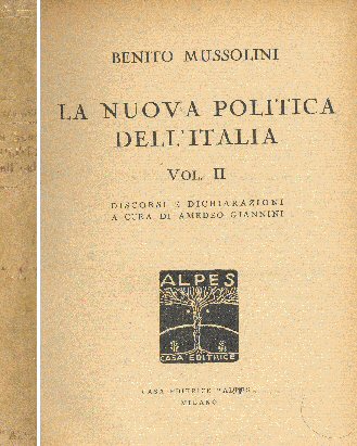 La nuova politica dell"Italia (Vol. II)