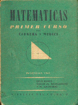 Matematicas: Primer curso