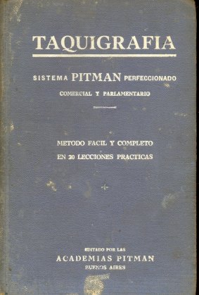 Taquigrafa Pitman - Comercial y parlamentario
