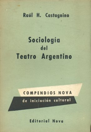 Sociologa del teatro Argentino