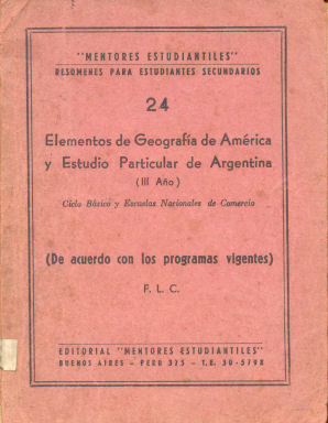 Elementos de geografa de Amrica y estudio particular de Argentina